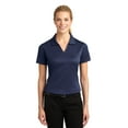 thumbnail image 1 of Sport-Tek L469 Ladies Dri-Mesh V-Neck Polo Shirt, Navy, 4XL, 1 of 5
