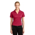 thumbnail image 1 of Sport-Tek Ladies Dri-Mesh V-Neck Polo, 1 of 2
