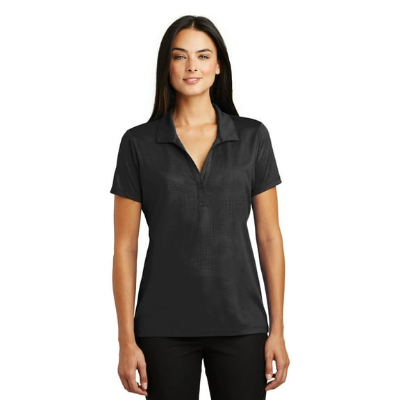 Sport-Tek Ladies Embossed PosiCharge Tough Polo . LST630