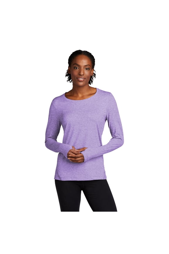 Ladies Exchange 1.5 Long Sleeve Crew. LST710