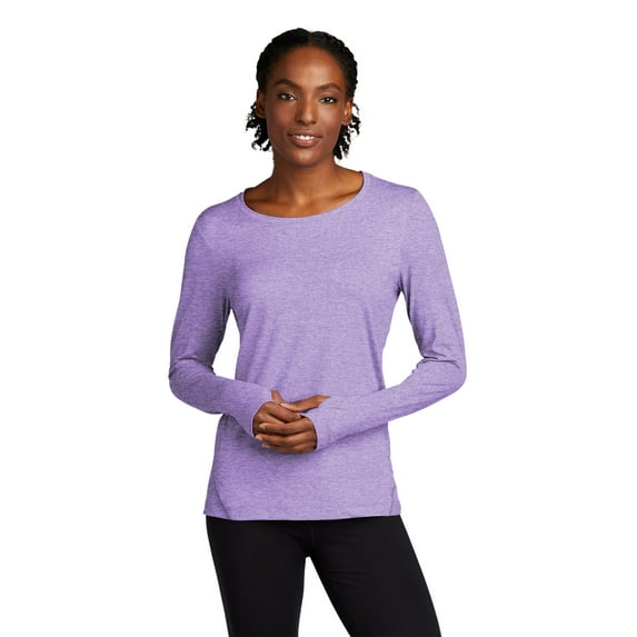 Sport-Tek Ladies Exchange 1.5 Long Sleeve Crew