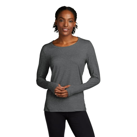 Sport-Tek Ladies Exchange 1.5 Long Sleeve Crew