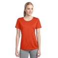 thumbnail image 1 of Sport-Tek Ladies Heather Contender Scoop Neck Tee-2XL (Deep Orange Heather), 1 of 6