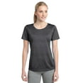 thumbnail image 1 of Sport-Tek Ladies Heather Contender Scoop Neck Tee-XS (Graphite Heather), 1 of 6