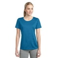 thumbnail image 1 of Sport-Tek LST360 Ladies Heather Contender Scoop Neck Tee, Blue Wake Heather, 4XL, 1 of 5