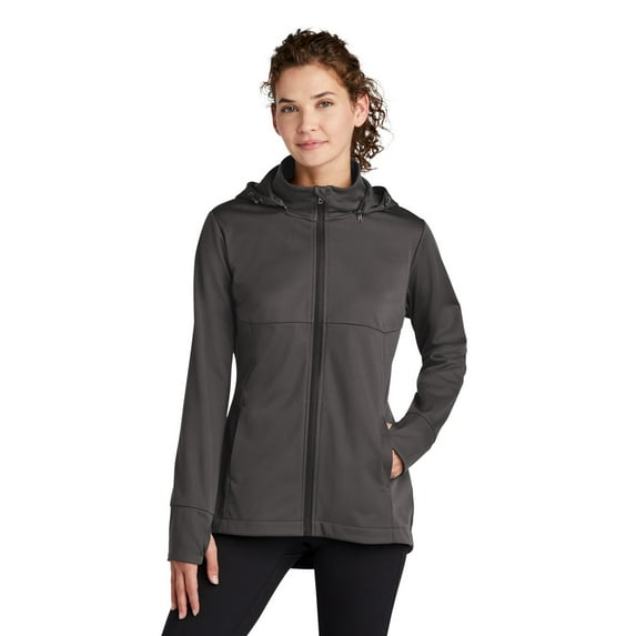 Sport-Tek Ladies Hooded Soft Shell Jacket LST980