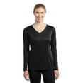 thumbnail image 1 of Sport-Tek Ladies Long Sleeve Posicharge Competitor V-Neck Tee, 1 of 5
