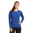 thumbnail image 1 of Sport-Tek LST470LS Ladies Long Sleeve Rashguard Tee, True Royal, XXL, 1 of 4