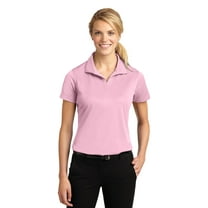 Sport-Tek Ladies Micropique Sport Wick Polo-XS (Light Pink)