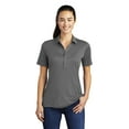 thumbnail image 1 of Sport-Tek Ladies Posi-UV Pro Polo. LST520 XL Dark Smoke Grey, 1 of 4