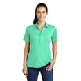 thumbnail image 1 of Sport-Tek Ladies Posi-UV Pro Polo. LST520 XS Bright Seafoam, 1 of 4