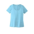 thumbnail image 1 of Sport-Tek Ladies Posi-UV Pro Scoop Neck Tee. LST420 XXL Light Blue, 1 of 4