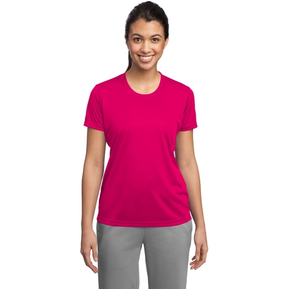 Sport-Tek Ladies PosiCharge Competitor Tee-2XL (Pink Raspberry)