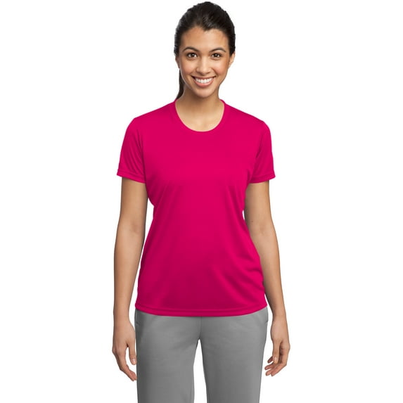 Sport-Tek Ladies PosiCharge Competitor Tee-XL (Pink Raspberry)