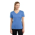 thumbnail image 1 of Sport-Tek Ladies PosiCharge Competitor V Neck Tee-L (Carolina Blue), 1 of 6