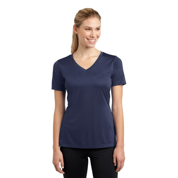 Sport-Tek Ladies PosiCharge Competitor V-Neck Tee. LST353