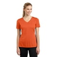 thumbnail image 1 of Sport-Tek Ladies PosiCharge Competitor V Neck Tee-XS (Deep Orange), 1 of 6