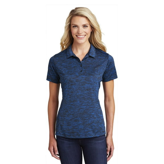 Sport-Tek ® Ladies PosiCharge ® Electric Heather Polo. LST590