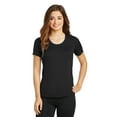 thumbnail image 1 of Sport-Tek Ladies PosiCharge Elevate Scoop Neck Tee-4XL (Black), 1 of 6