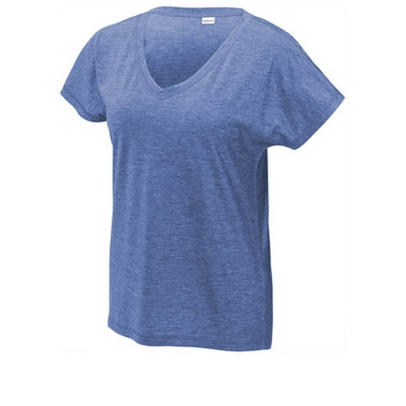 Sport-Tek Ladies PosiCharge LST401 Tri-Blend Wicking Dolman Tee