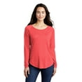 thumbnail image 1 of Sport-Tek Ladies PosiCharge Long Sleeve Tri-Blend Wicking Scoop Neck Raglan Tee LST400LS, 1 of 4