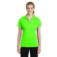 thumbnail image 1 of Sport-Tek Ladies PosiCharge RacerMesh Polo-3XL (Neon Green), 1 of 6