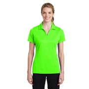 Sport-Tek Ladies PosiCharge RacerMesh Polo-3XL (Neon Green)
