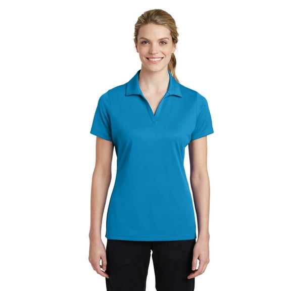 Sport-Tek Ladies PosiCharge RacerMesh Polo-3XL (Pond Blue)
