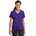 thumbnail image 1 of Sport-Tek ® Ladies PosiCharge ® RacerMesh ® V-Neck Tee. LST340, 1 of 6