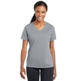 thumbnail image 1 of Sport-Tek Ladies PosiCharge RacerMesh V-Neck Tee, 1 of 5