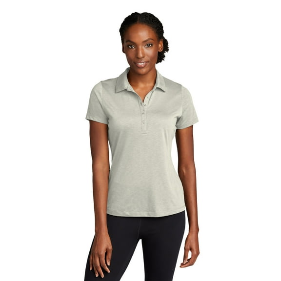 Sport-Tek Ladies PosiCharge Strive Polo. LST530 - XS Silver