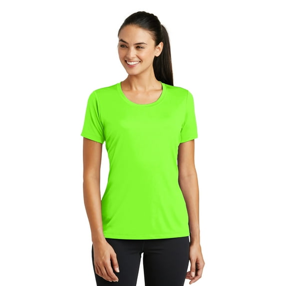 Sport-Tek Ladies PosiCharge Tough Tee-2XL (Neon Green)