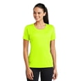 thumbnail image 1 of Sport-Tek Ladies PosiCharge Tough Tee-S (Neon Yellow), 1 of 6
