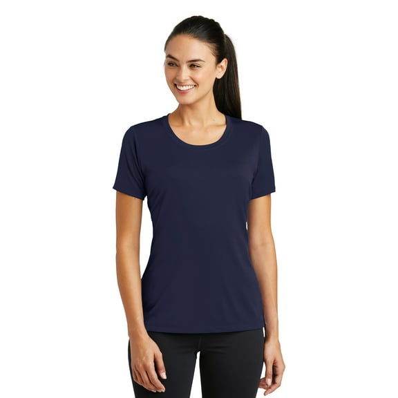 Sport-Tek Ladies PosiCharge Tough Tee-XS (True Navy)