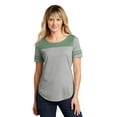 thumbnail image 1 of Sport-Tek Ladies PosiCharge Tri-Blend Wicking Fan Tee. LST403, 1 of 1