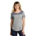 thumbnail image 1 of Sport-Tek ® Ladies PosiCharge ® Tri-Blend Wicking Fan Tee. LST403, 1 of 4