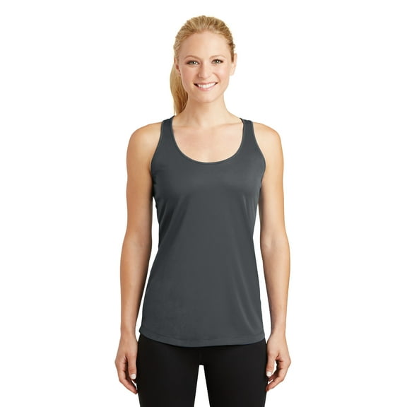 Sport-Tek Ladies Posicharge Competitor Racerback Tank Lst356 - Iron Grey - S