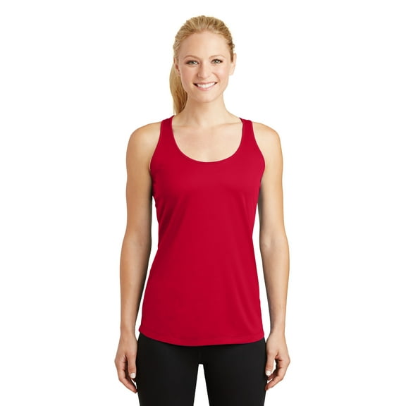 Sport-Tek Ladies Posicharge Competitor Racerback Tank Lst356 - True Red - XS