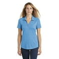 thumbnail image 1 of Sport-Tek Ladies Posicharge Tri-Blend Wicking Polo, 1 of 5