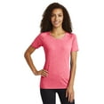 thumbnail image 1 of Sport-Tek Ladies Posicharge Tri-Blend Wicking Scoop Neck Raglan Tee Lst400 Pink Raspberry Heather L, 1 of 4