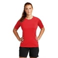 thumbnail image 1 of Sport-Tek Ladies Rashguard Tee. LST470, 1 of 4