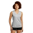 thumbnail image 1 of Sport-Tek Ladies Sleeveless PosiCharge Competitor V Neck Tee-2XL (Silver), 1 of 6