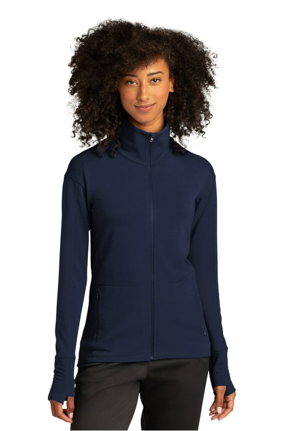 Ladies Sport-Wick Flex Fleece Full-Zip. LST560 - 3XL True Navy