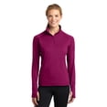 thumbnail image 1 of Sport-Tek Ladies Sport-Wick Stretch 1/2-Zip Pullover. LST850, 1 of 1