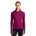 thumbnail image 1 of Sport-Tek Ladies Sport-Wick Stretch 1/2-Zip Pullover, 1 of 1