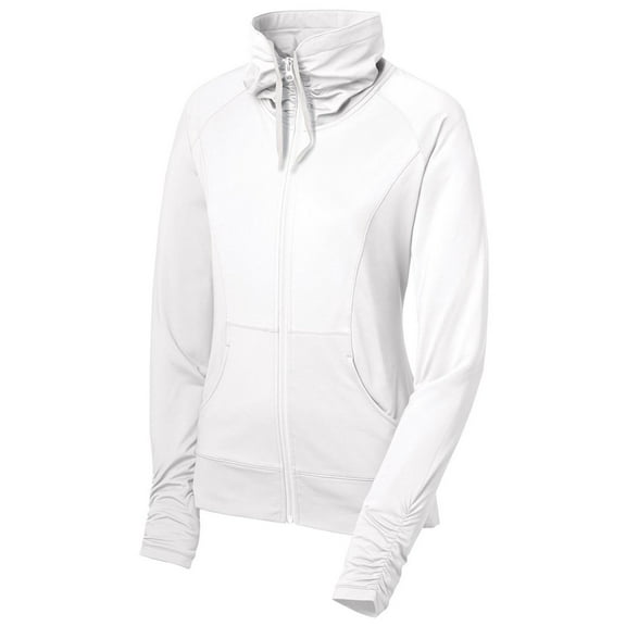 Sport-Tek Ladies Sport-Wick Stretch Full-Zip Jacket. LST852