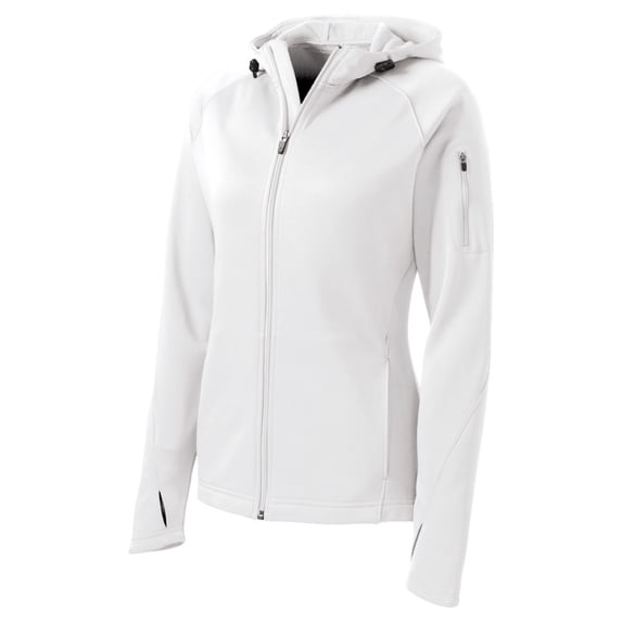 Sport-Tek ® Ladies Tech Fleece Full-Zip Hooded Jacket. L248