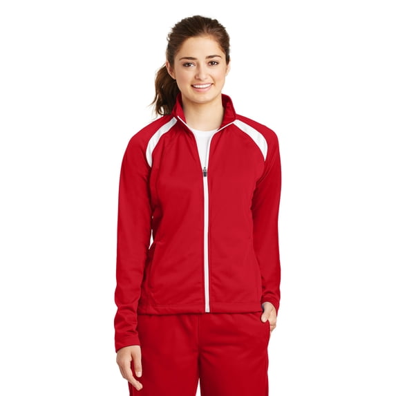 Sport-Tek Ladies Tricot Track Jacket