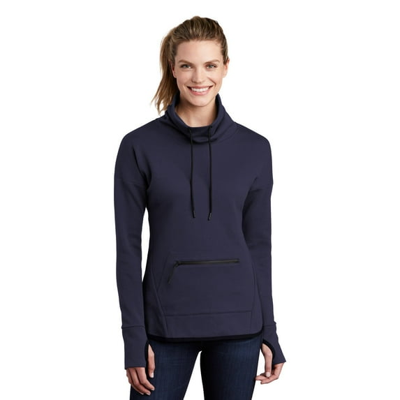 Sport-Tek LST280 Ladies Triumph Cowl Neck Pullover