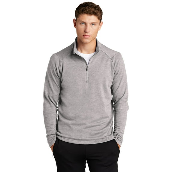 Sport-Tek Lightweight French Terry 1/4-Zip Pullover. ST273 - XS Heather Grey